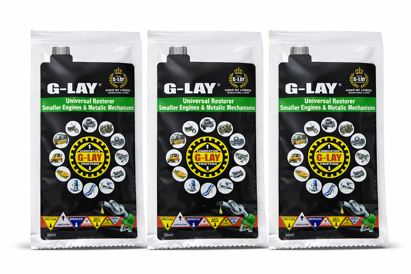 G-Lay Universal Restorer Smaller Engines & Metalic Mechanism